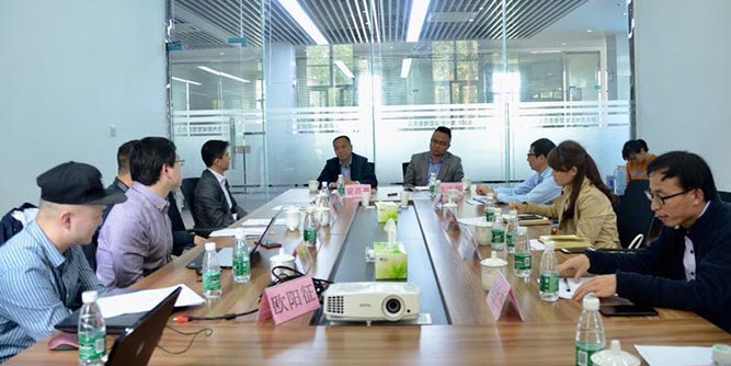 四川省装配式建筑产业协会调研美好置业集团股份有限公司成都分公司